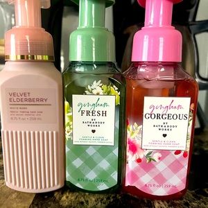 Bath and Bodyworks soaps